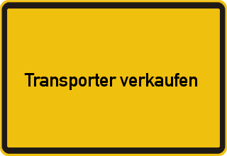 Transporter verkaufen Bundesweit